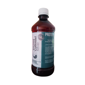 Plata Coloidal Ionizada-Mix Concentrado-Botella de 500 ml/50 Puntos